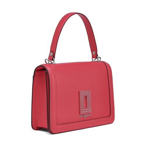 Image of KARL LAGERFELD Women's Simone Solid Satchel Crossbody