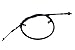 Auto 7 920-0267 Parking Brake Cable - Rear Passenger Side