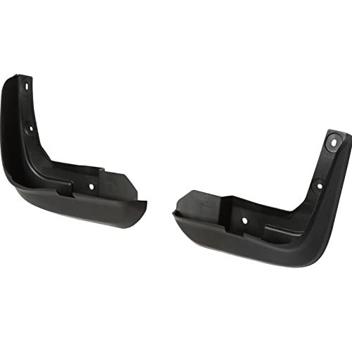 Splash Guard Compatible With 2012-2014 Honda Civic 4Dr, Factory Style Pu Black Bodykit By Ikon Motorsports, 2013 #TOP4