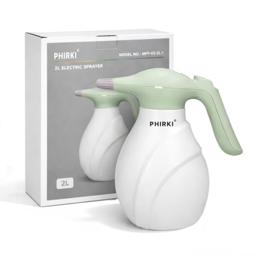 Phirki Pro 2L Electric Rechargeable Sprayer | One-Touch Automatic Spray Bottle with Adjustable Nozzle | for Plants, Gardening, Pest Control, Cleaning