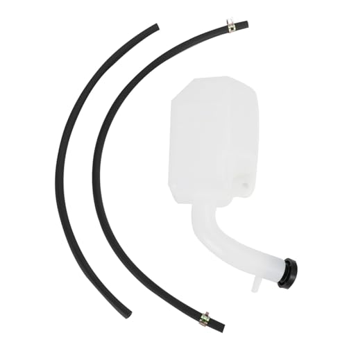 BIUGERCN ATV Kühlmittelbehälter Tankflasche mit Ölschläuche Wasserkühlmittelbehälter Tank 17910-07G00 für LTZ 400 LTZ400 2003-2008 ATVs Quad