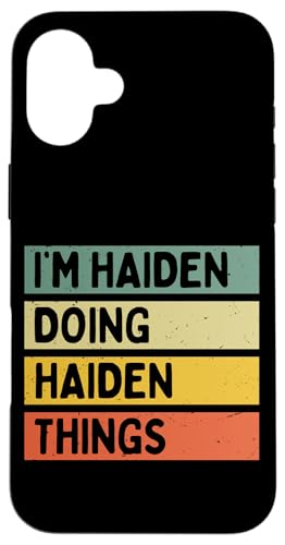 I'm Haiden Doing Haiden Things �ʔ������� �X�}�z�P�[�X iPhone 16 Plus �p