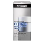 Neutrogena Retinol Face Moisturizer, Rapid Wrinkle Repair, Daily Anti-Aging Neck & Face Cream with Hyaluronic Acid, Retinol Cream, Fragrance Free, Fades Fine Lines, Wrinkles and Dark Spots, 48 mL