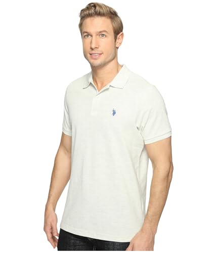 Image of U.S. POLO ASSN. Men Cotton Regular Fit Solid Polo With Small Pony