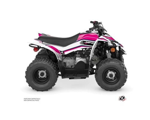 Kit deco quad rosa que transforma tu Yamaha 50 YFZ para modelos 2016-2023