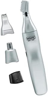 Wahl Men’s Nose Hair Trimmer, for Eyebrows, Nose & Ear Hair, No Pull, No Snag Guarantee, Battery Included - Model 5545-400