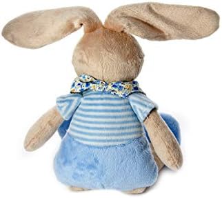 Mousehouse Gifts Stuffed Animal Plush Blue Bunny Rabbit Soft Toy for Newborn Baby Boy Gift Present