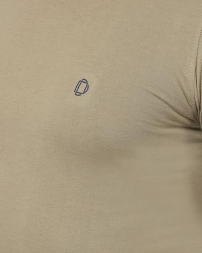 Image of Dollar Super Combed Cotton Mens Solid T-Shirt