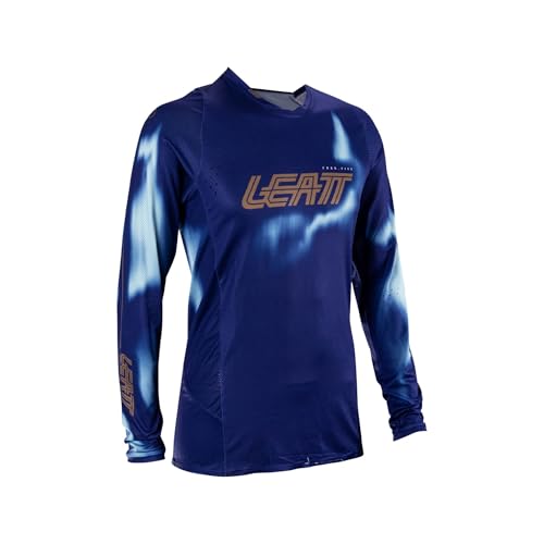 Sweat-Shirt Leatt 4.5 Lite Bleu L vêtement moto femme contre l'humidité