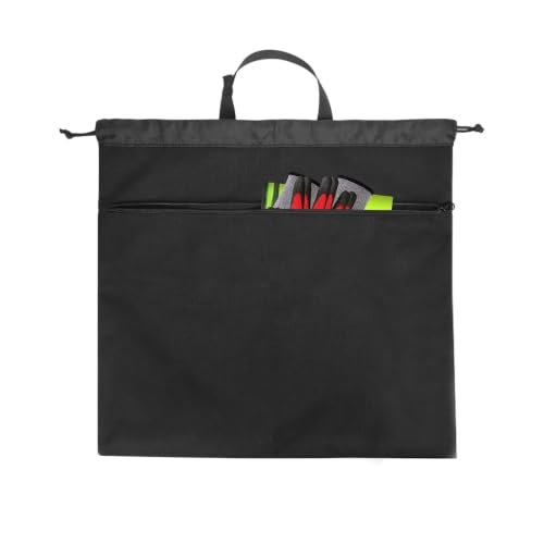 Bolsa para casco de moto con cordón y asa ajustable para transporte seguro