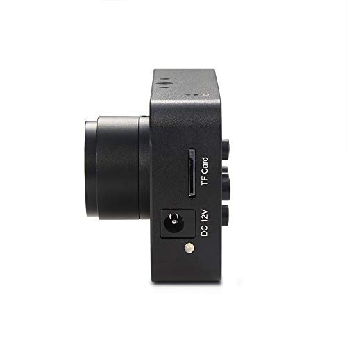 Mokose 12Mp Hdmi Camera 1080P Usb Hd Streaming Webcam, Recording 4K@30Fps Industry C/Cs-Mount Camera With 3.2Mm No Distortion Manual Lens #TOP7