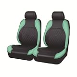 【Perfekter Schutz】Das umlaufende Design bietet ausreichend Schutz für Ihre Sitze und hält sie wie neu. Sie schützen Vorder- und Rücksitze vor Schmutz, Verschüttetem, Schweiß, Flecken, Tierhaaren sowie vor Abnutzung, Kratzern und Verblassen. Unser Autositzbezug sieht toll aus und fühlt sich beim Fahren angenehm an.