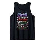 6 Out of 7 Teachers Funny Ugly Christmas Sweater 67 Tank Top
