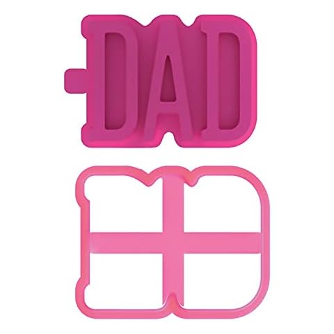 LissieLou Dad Cookie Cutter and Stamp Cover