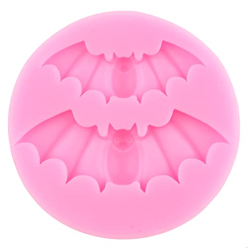 Mujiang Halloween Cupcake Fondant Molds Spider Bat Ghost Silicone Mold For Halloween Party Cake Decorating Chocolate Candy Gum Paste Polymer Clay Set Of 7 #TOP7