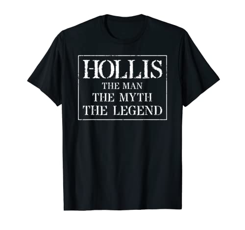 Photo de T-shirt Hollis : The Man Myth Legend T-Shirt