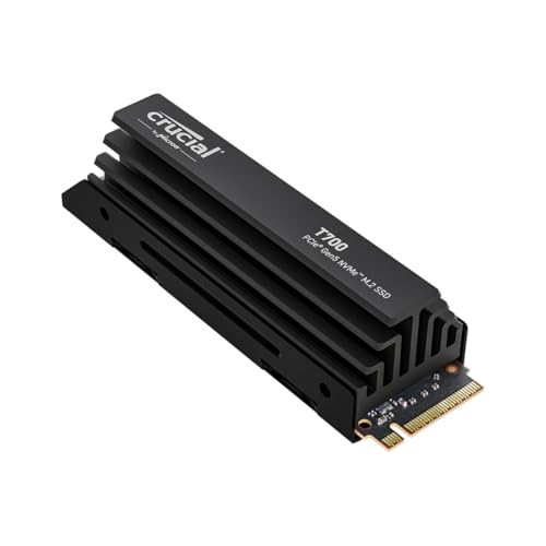 Crucial T700 4TB PCIe Gen5 NVMe M.2 SSD q[gVNtAO[GNXg[6tB[g̐ÓdCh~XgXgbvtoh