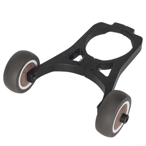 Jotekonoby Soporte plegable de almacenamiento para patinete eléctrico, para ruedas auxiliares de plástico Maxg30 de peso pluma con 165 mm a granel más acabado negro sin taladro