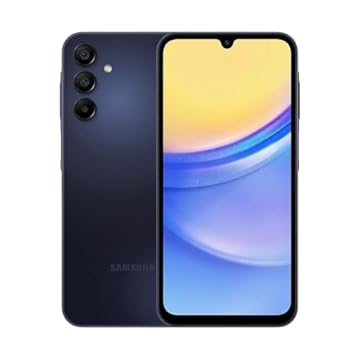 Celular Samsung Galaxy A15 5G 256GB, 8GB RAM, Tela Infinita de 6.5" Azul Escuro