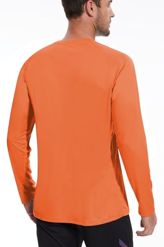 SWEET POISON Men's UPF 50+ Sun Shirts Long Sleeve UV Protection Lightweight Dry Fit T-Shirt for Athletic Outdoor Tee2