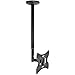 InstallerParts Flat TV Ceiling Mount 23~42" Tilt/Swivel, LCD-504A Black -- LCD LED Plasma TV Flat Panel Displays -- Great for Toshiba, Samsung, LG, Vizio, Sony, Dynex, Insignia and More!