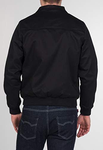 Merc of London Harrington,Jacket Blouson, Noir (Noir), Medium (Taille Fabricant: M) Homme - Image 5