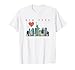 New York City NYC Skyline Heart Distressed Style T-Shirt T-Shirt