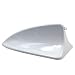 FOLCONROAD Universal Car Auto Shark Fin Roof Antenna Radio Decorate Aerial Cover [White][US Warehouse]