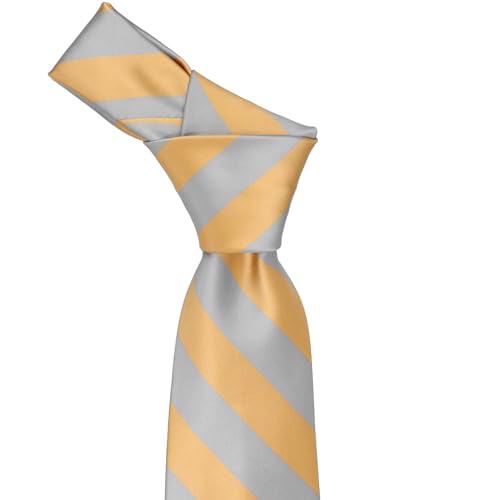 Image of tiemart Men's Striped Tie Standard Length