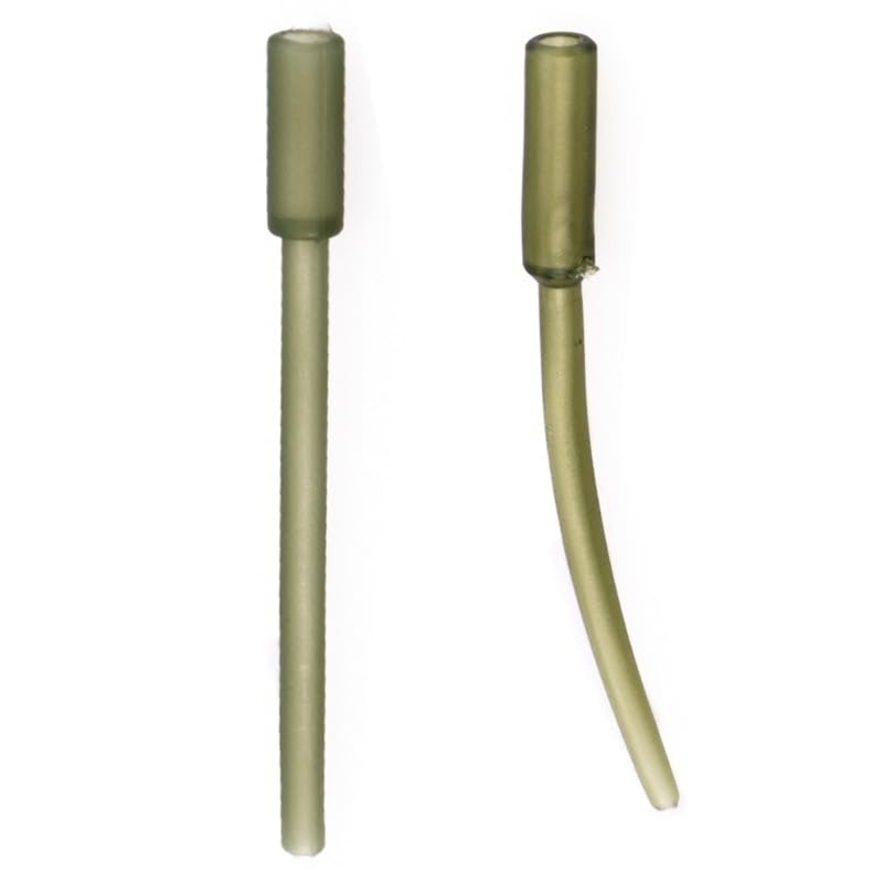 100 Piezas Set de Tubos Anti-enredos ABS para Pesca de Carpa miniatura 1