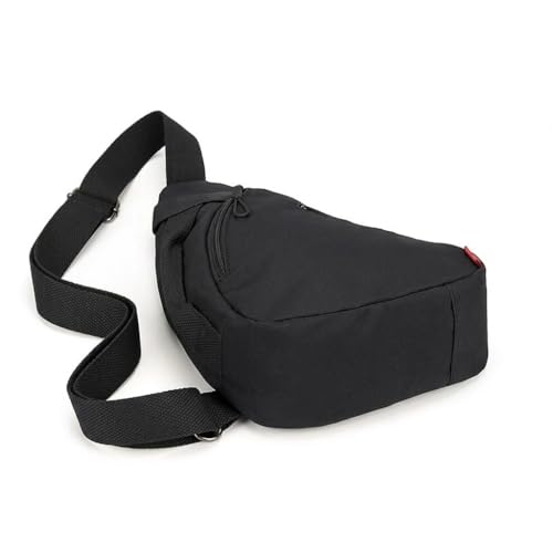 Image of WildHorn Nylon Sling Bag for Men & Women | Lightweight Crossbody Chest Bag with Adjustable Strap | Compact Travel & Daily Use Shoulder Backpack