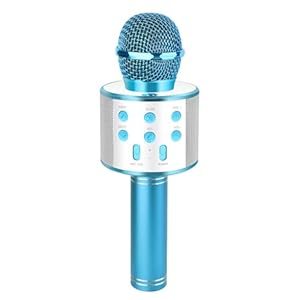 Drahtloses Karaoke Mikrofon für Kinder, Spielzeug Kinder, KTV Karaoke Maschine, Karaoke Mikrofon Bluetooth Ab 3-12 Jahre