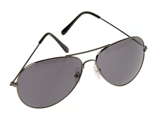 Premium Adult Aviator Glasses - Police Officer Military - Costume Glasses