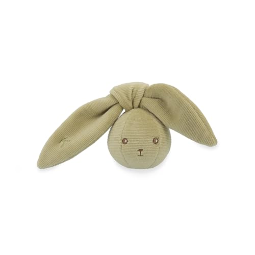 KALOO Lapinoo Bola Sonajero Conejo 6 cm Color Verde Bebé de Terciopelo Tejido Muy Suave Desde el Nacimiento, K218026
