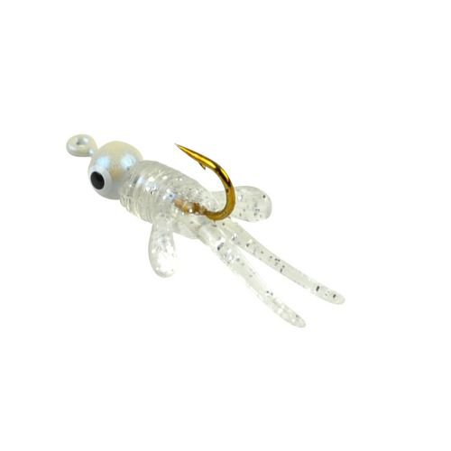 Berkley PCAM180V-CHS Power Bait Micro Atomic Mite Bait, (Clear Silver Fleck, 3/4-Inch, 1/80 Oz.)