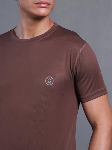 Image of CHKOKKO Gym T Shirts for Men Workout Activewear Solid Quick Dry Sports Tshirt for man Breathable Lightweight Half Sleeve Regular Fit Round Neck Running Boys T Shirt