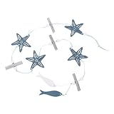 Generic 地中海風木製海洋生物吊り飾り インテリア用壁掛け装飾 、屋内シーンに適した職人仕上げの木製装飾