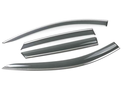 Visière de fenêtre voiture anti-pluie et pare-fumée pour Alphard 2016-2023
