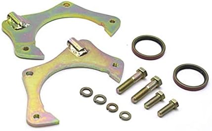 Speedway Motors GM Midsize Caliper Bracket Set for Mustang II Spindle, 7.00 Inch Hole Centerline, .31 Inch Thick Steel Mounting Plates, Disc Brake Conversion