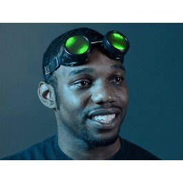 Trinket Powered Neopixel Goggle Kit Spielzeug