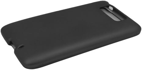 Eagle Cell Rubberized Protector Case for Motorola Droid Maxx/Droid Ultra XT1080 - Retail Packaging - Black