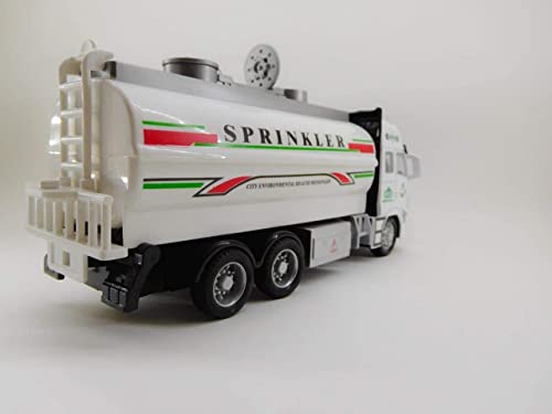 Image of Toy Sanitation Water Diecast Truck with Pull Back Vehicles Toy Trucks for Kids ?Colors as Per Stock? (Sanitation Water Truck)