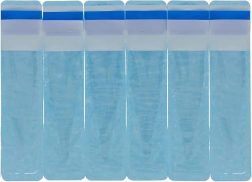 Lantelme 100 Stück Hygienehüllen Fieberthermometer ohne oder mit Gleitmittel | Schutzhüllen Hergestellt in Schweden | Hüllen Set Digital Analog Fieber Thermometer (mit Gleitmittel)