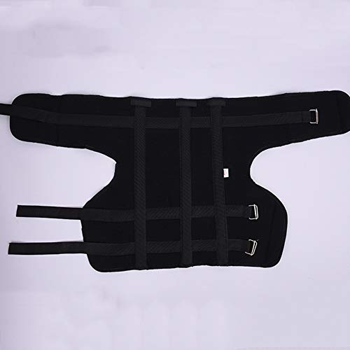 Faja de cadera con soporte inguinal y rodillera ajustable miniatura 5