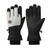 Touchscreen -Kompatibilität: In diesen Winter -Skiguven wurden mit empfindlichen Berührungssteuerungen an den Fingerspitzen beider Handschuhe ausgelegt, sodass Sie problemlos elektronische Geräte verwenden können.Bleiben Sie in Verbindung, ohne die Handschuhe abzunehmen.