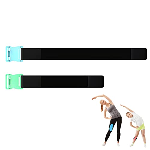 Xiaoqiu Sangle de Jambe de Sport - Lot de 2 Sangles de Jambe compatibles avec Les contrôleurs de Jeu OLED, Bande de Sangle de Jambe pour contrôleur de Jeu OLED 2022 pour Adultes et Enfants Cover