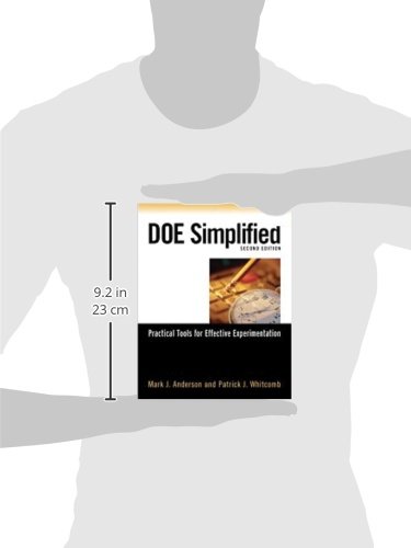 DOE Simplified: Practical Tools for Effective Experimentation