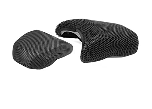 Housse de siège CBF600 en tissu maille 3D respirant pour moto Honda CBF 600 et 1000