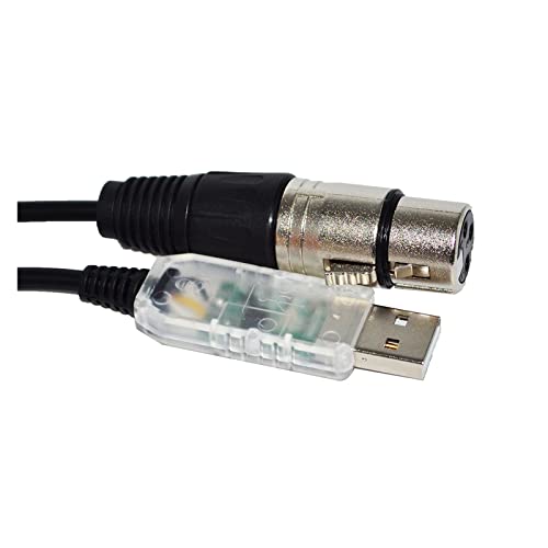 HƗp F1T`D2I FT232RL `bv USB  RS485 DMX512 3P XLR X/IX Ro[^ t[X^C[ QLC Xe[W Rg[ P[u(5M,XLR FEMALE J)