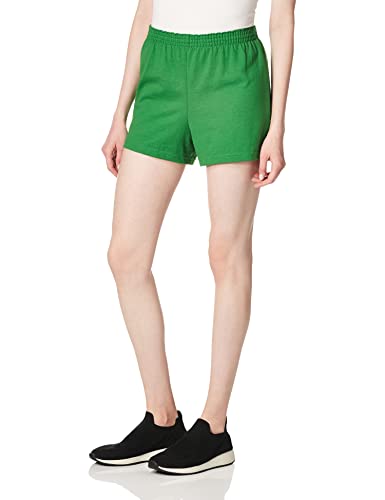 Soffe Womens Authentic Cheer Yoga Shorts, Kelly Green (1-Pack), Small Us #TOP2